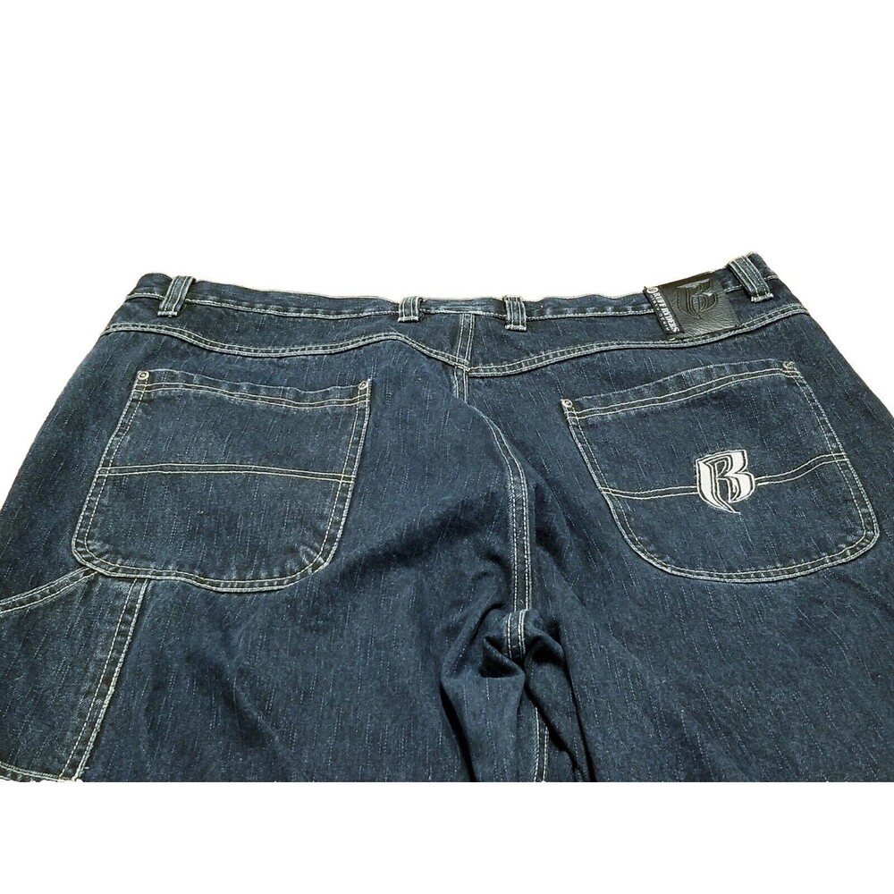 Ruff Ryders Dirty Denim Jeans Men's 42 Baggy 90's Hip Hop Skater DMX (42×30) - Picture 4 of 5